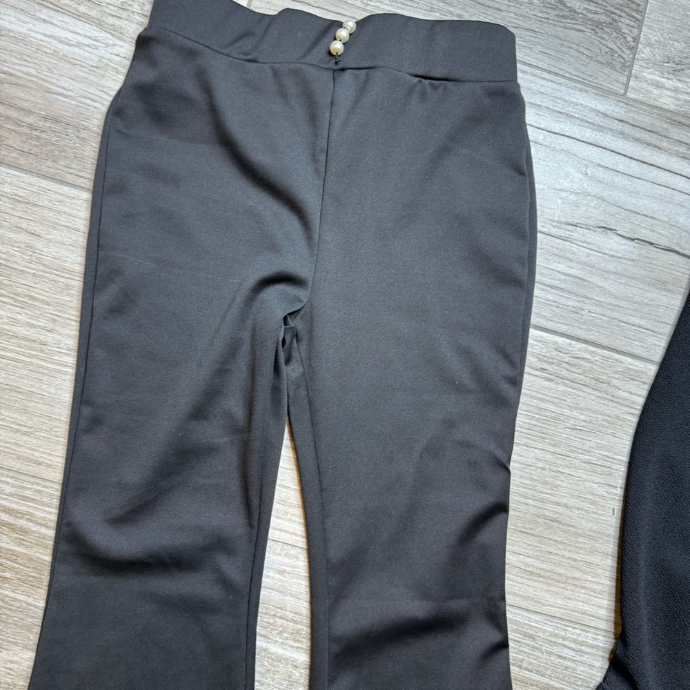 SHEIN Black DRESS & Pant Bundle Size 9 - Picture 5 of 10